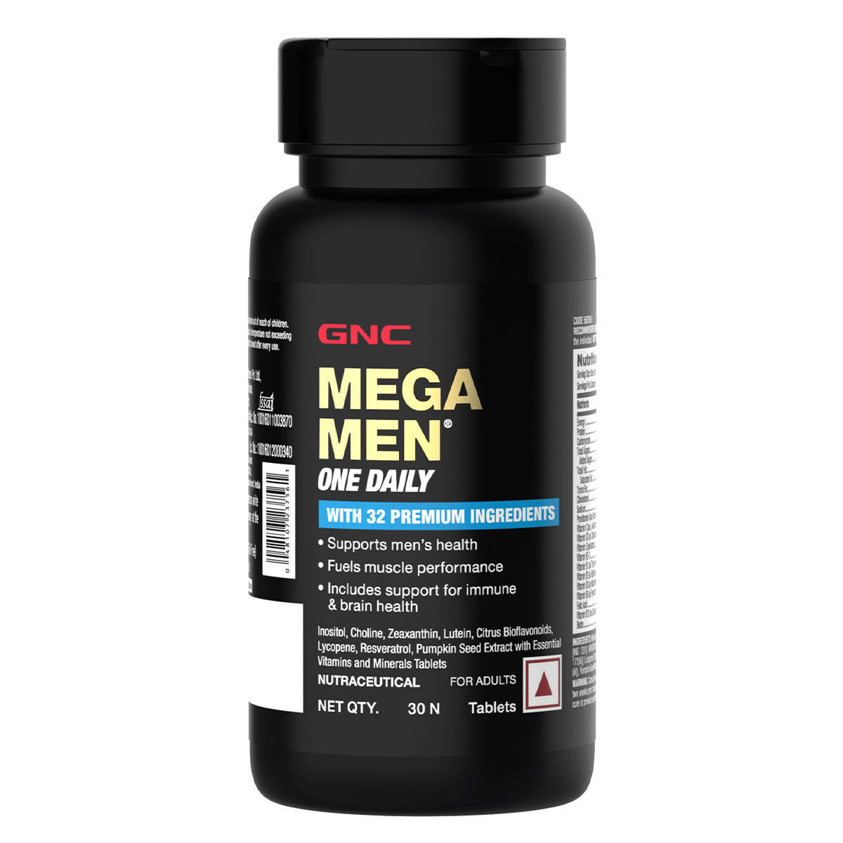 Gnc Megamen One Daily 30Tab |Men Multivitamin